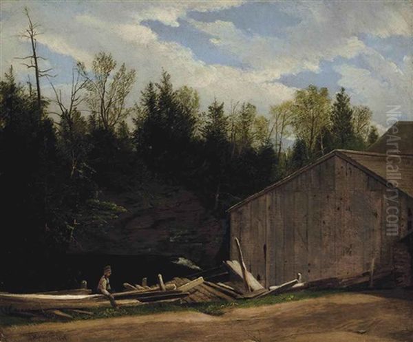 Along The River: Study From Nature - view 1