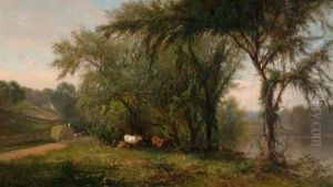 Gleneida Lake, Putnam County, New York by James McDougal Hart