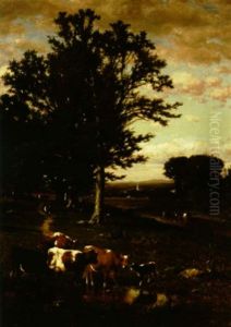 The Old Pasture by James McDougal Hart