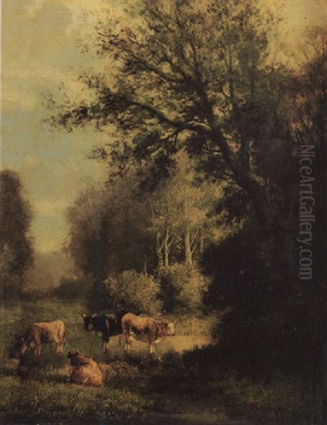 Cows In Landscape - view 1