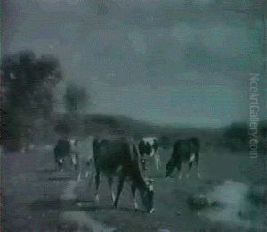 Grazing Cattle by James McDougal Hart