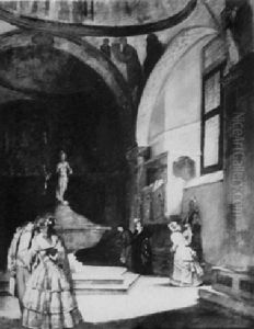 John Evenlyn's Visit To The Baptistry Of San Marco, Venice
