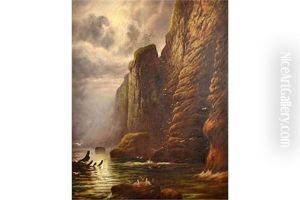 Cornish Cliffs by Thomas Hart