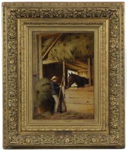 Interior Of A Stable