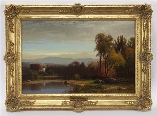 Sunset On Catskill Creek, N.y. - view 1