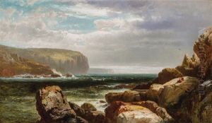 Sunrise At Grand Manan by William M. Hart