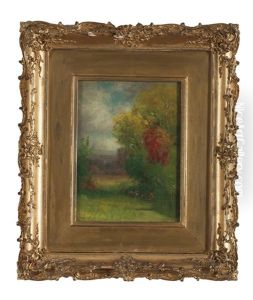Autumn Landscape With Cows by William M. Hart