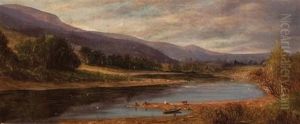 Rowboat On A River (+ Cattle By A River; 2 Works)