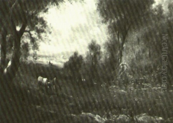 Cattle In A Landscape - view 1