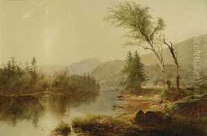 Valley Of The White Mountains, New Hampshire by William M. Hart