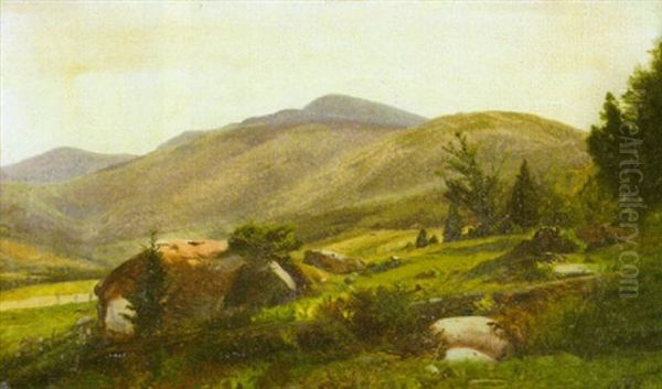 Spring Landscape With Rolling Hills - view 1