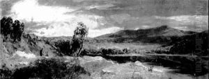 Lake Landscape With Figures Lake Landscape With Figures