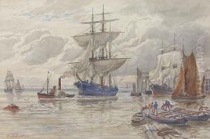 On The Thames by Alexander Ballingall