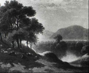 Keene Valley, Adirondacks by William M. Hart