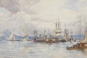 The Port Of Leith by Alexander Ballingall