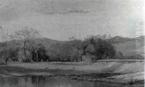Esopus Creek - Ulster County, New York by William M. Hart