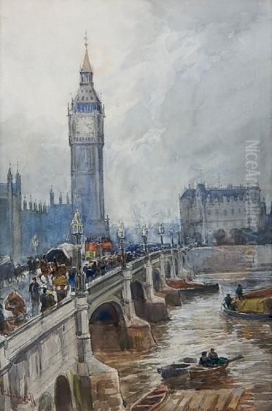 Westminster Bridge - view 1