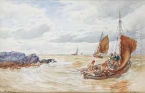 Fishing Boats Setting Out by Alexander Ballingall