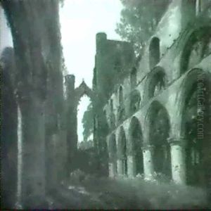 Ruins Of The Church At Dunkeldscotland by William M. Hart