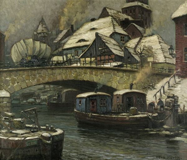 Die Kleine Stadtbrucke - In Treptow An Der Rega - view 1