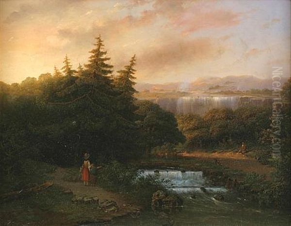 Landscape With Falls - view 1