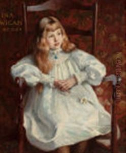 Portrait Of Ina Wigan, Age Eight Portrait Of Ina Wigan, Age Eight