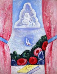 Portrait Of Miss J. Meek by Marsden Hartley