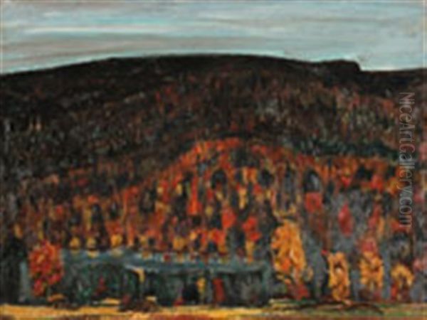 Autumn Maine Landscape - view 1