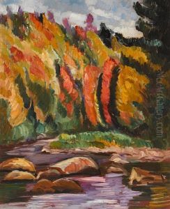 Landscape No. 39 (little River, New Hampshire) by Marsden Hartley