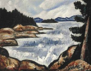 Camden Hills From Bakers Island by Marsden Hartley