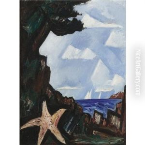Sea View - Starfish, New England by Marsden Hartley