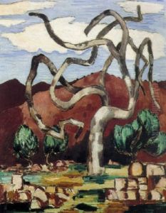 Fig Tree In Winter, Provence by Marsden Hartley