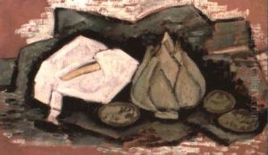 Artichoke And Calla Lily by Marsden Hartley