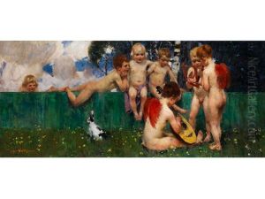 Der Fruhlingstanz by Carl Hartmann