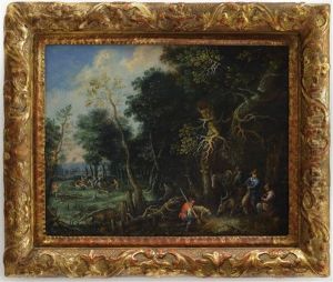 Hunting Scene Hunting Scene