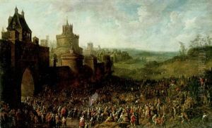 Christ On The Road To Calvary by Johannes Jakob Hartmann