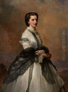 Bildnis Der Marie Von Klinckowstrom by Joseph Hartmann