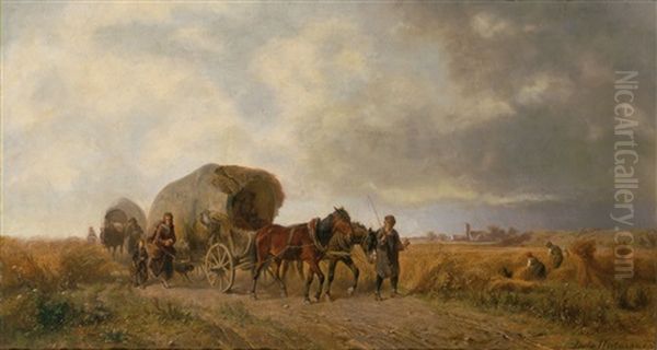 Die Heimkehr Von Der Feldarbeit - view 1