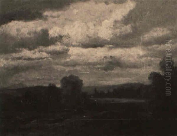 Landschaft Mit Spaziergangerin - view 1