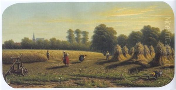 Hollandische Erntelandschaft - view 1
