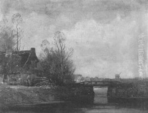 Canal Near The Hague