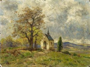 Kapelle Bei Mertloch In Der Eifel by Heinrich Hartung the Elder