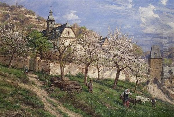 Fruhling An Der Kapelle - view 1