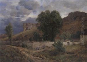Eifellandschaft Mit Den Gerolsteiner Felsen by Heinrich Hartung the Elder