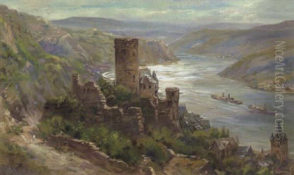 Burg Katz Am Rhein - view 1