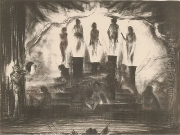 Burlesque Scene - view 1