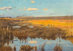 Train In The Marshes, 1893