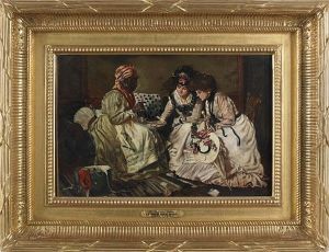 The Fortune Teller by Hermann Hartwich