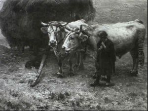 Streu Aufladen In S_dtirol by Hermann Hartwich
