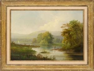 Hudson River Landscape by Gunther Hartwick